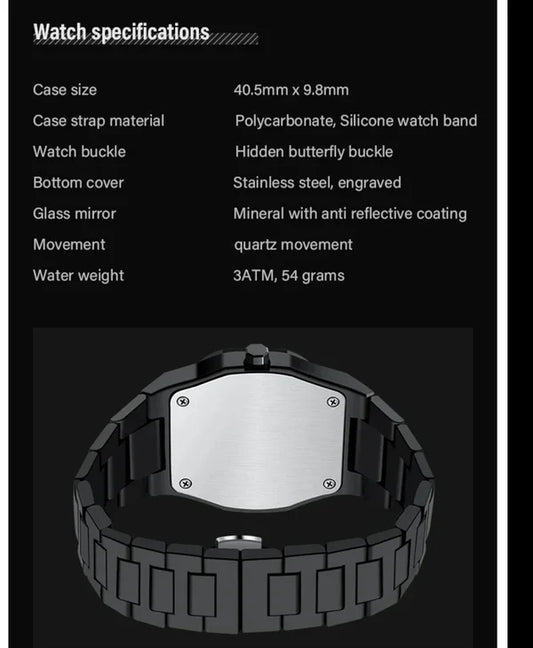 Black Arabic dial- Aura Watch
